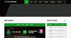 Desktop Screenshot of celticdragonsnetball.com